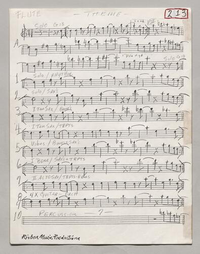 213 Theme Flute