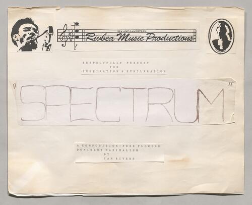 205 Spectrum Full Manuscript Score