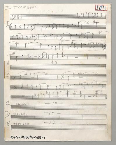 204 [Aureola] Third Trombone