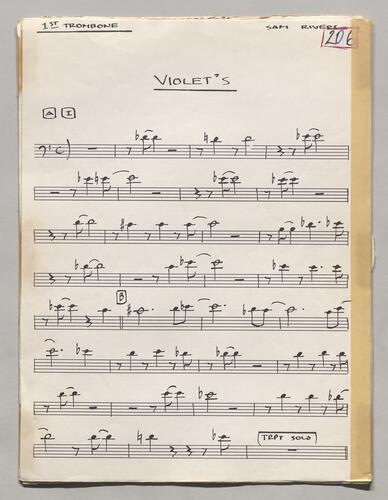 206 Violet's First Trombone