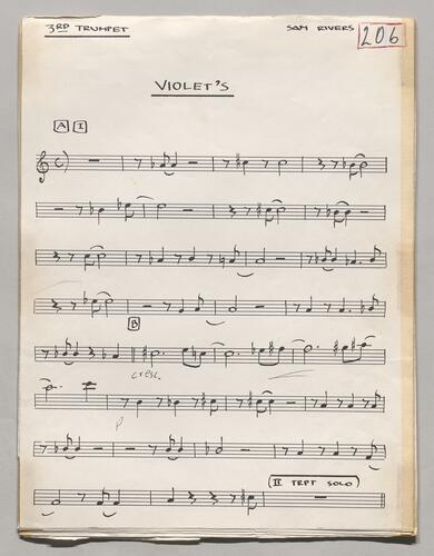 206 Violet's Third Trumpet