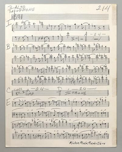 214 Aurora Second Alto Sax