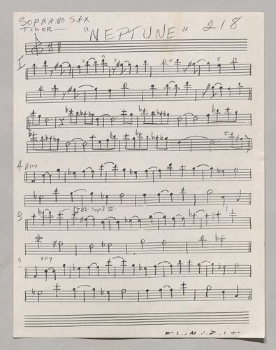 218 Neptune Soprano tenor sax