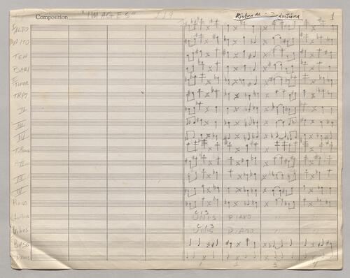219 Images Full Manuscript score