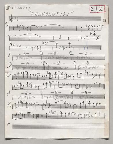 212 Convolution Second trumpet