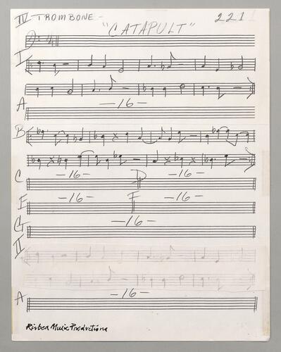 221 Catapult Fourth trombone