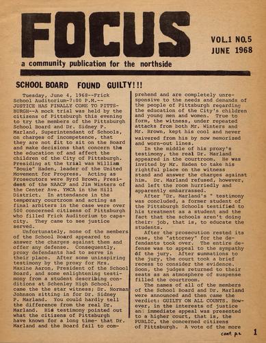 Focus A Community Publication for the Northside