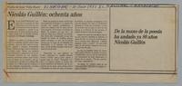 Clippings, 80th Birthday Celebration [Recortes, celebración del 80 cumpleaños]