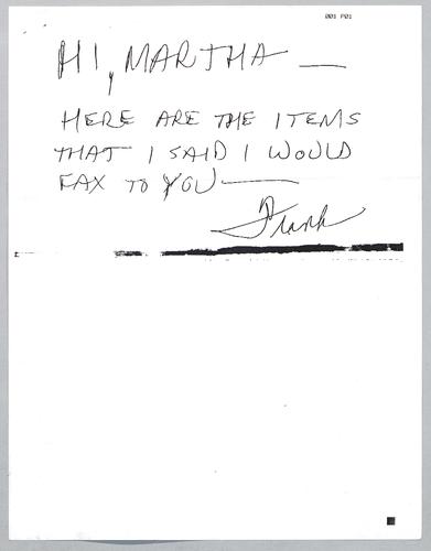 Martha Glaser Incoming Correspondence