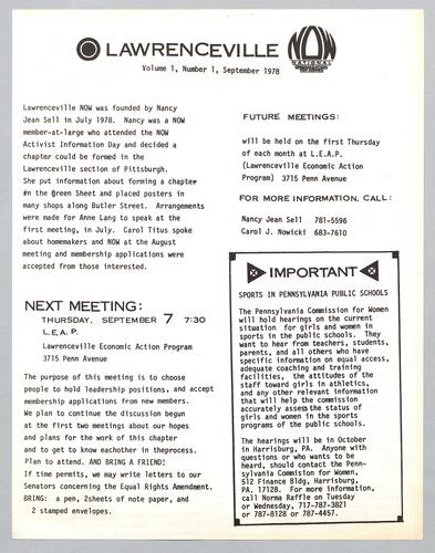 Lawrenceville NOW Newsletter