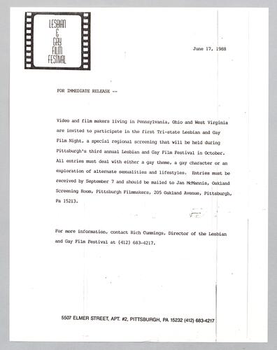 Film Festival - press clippings