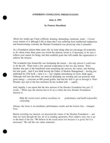 Anderson Consulting Presentation