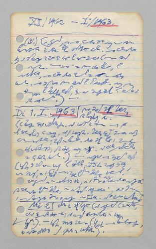 1. Diary