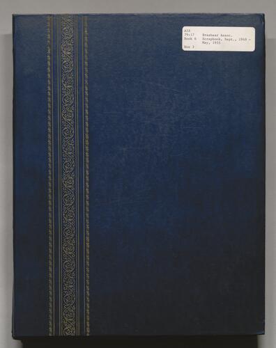 Brashear Association Scrapbook, 1949-1955