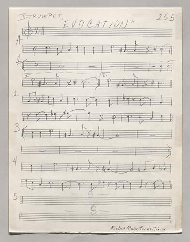 255 Evocation Third trumpet