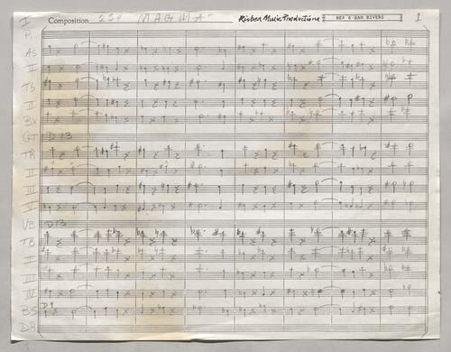 254 Magma Full Manscript Score