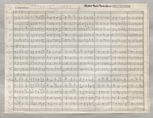 277 Riffin Manuscript score