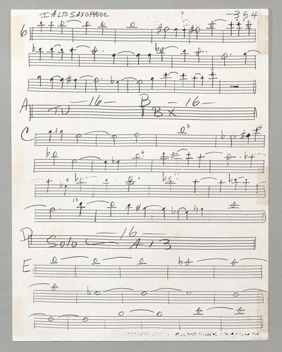 354 First Alto Sax