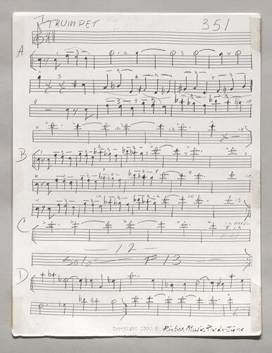 356 Evocation First trumpet