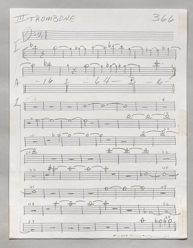 366 Montage Third trombone