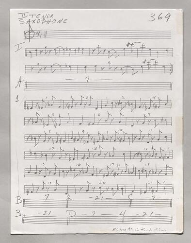 369 Incantation Second tenor sax