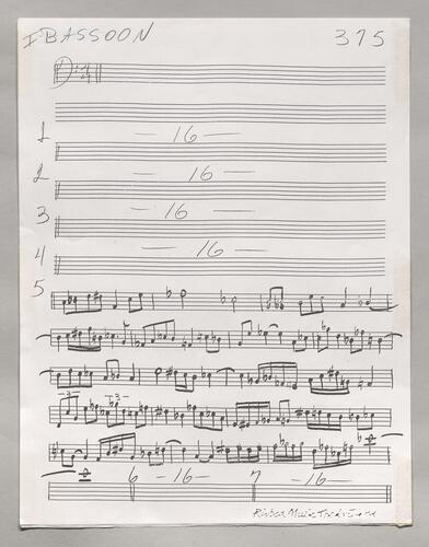 375 Apparitions Bassoon