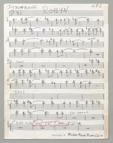 401 Robyn First trombone