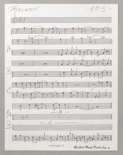 405 Iisha Third trumpet