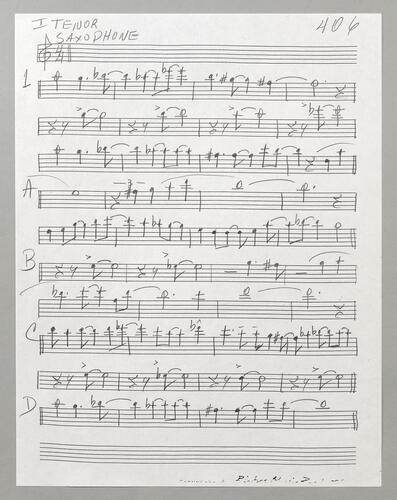 406 Tamara First tenor sax