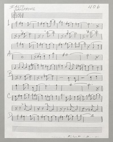 406 Tamara Second Alto sax