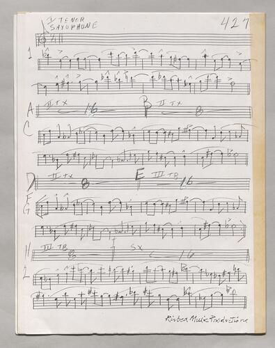 427 No title First Tenor sax