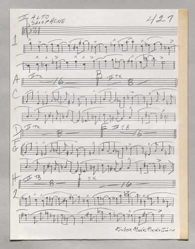 427 No title Second Alto sax