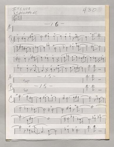 430 Mercury Second Tenor Sax