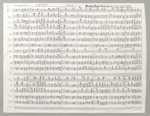 404 Traci Partial Manuscript Score