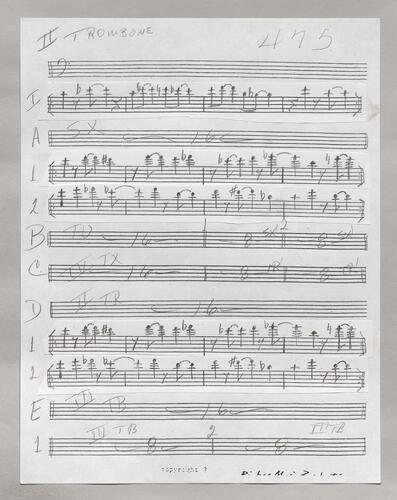 475 No title Second trombone