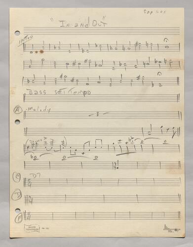 In and Out Soprano Sax