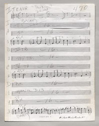 470 Perkin Second tenor sax