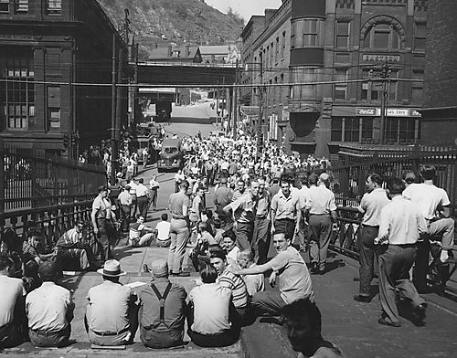 Stoppage Rally at Plant