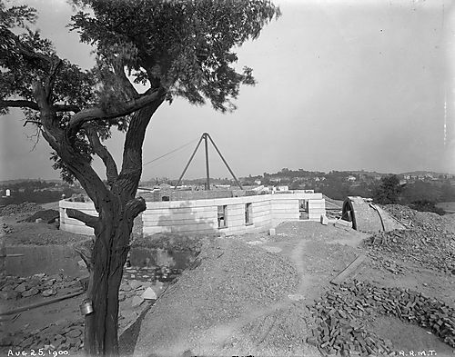 Allegheny Observatory Construction