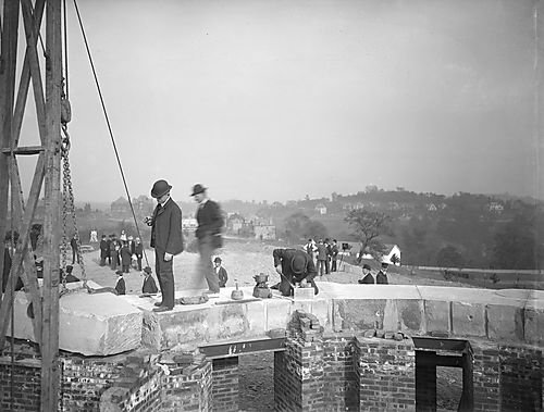 Allegheny Observatory Construction