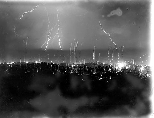 Multiple Lightning Flashes