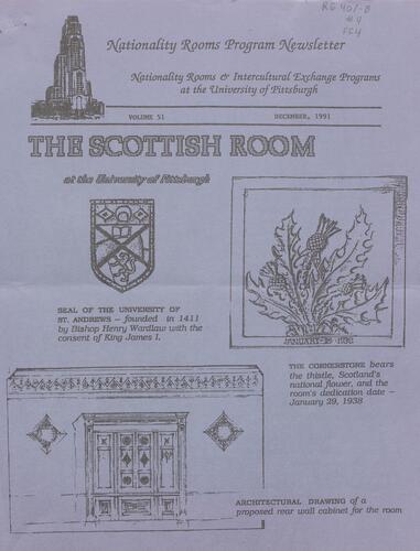 Nationality Rooms Program newsletter