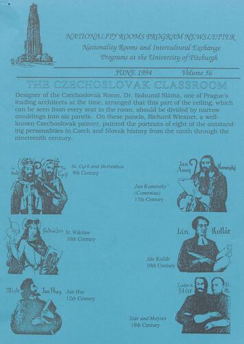 Nationality Rooms Program newsletter