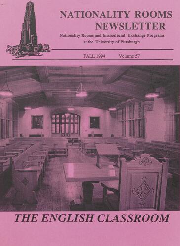 Nationality Rooms newsletter