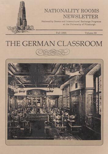 Nationality Rooms newsletter