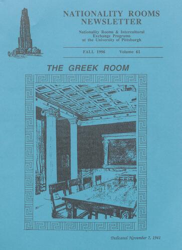 Nationality Rooms newsletter