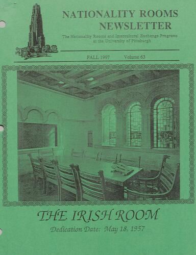 Nationality Rooms newsletter