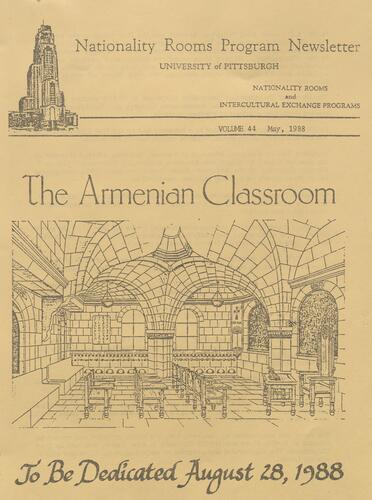 Nationality Rooms Program newsletter