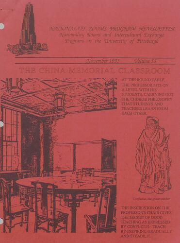 Nationality Rooms Program newsletter