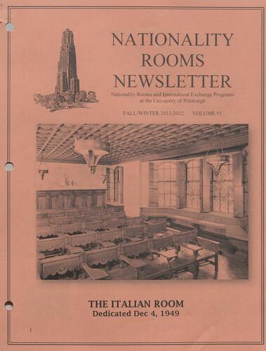 Nationality Rooms newsletter